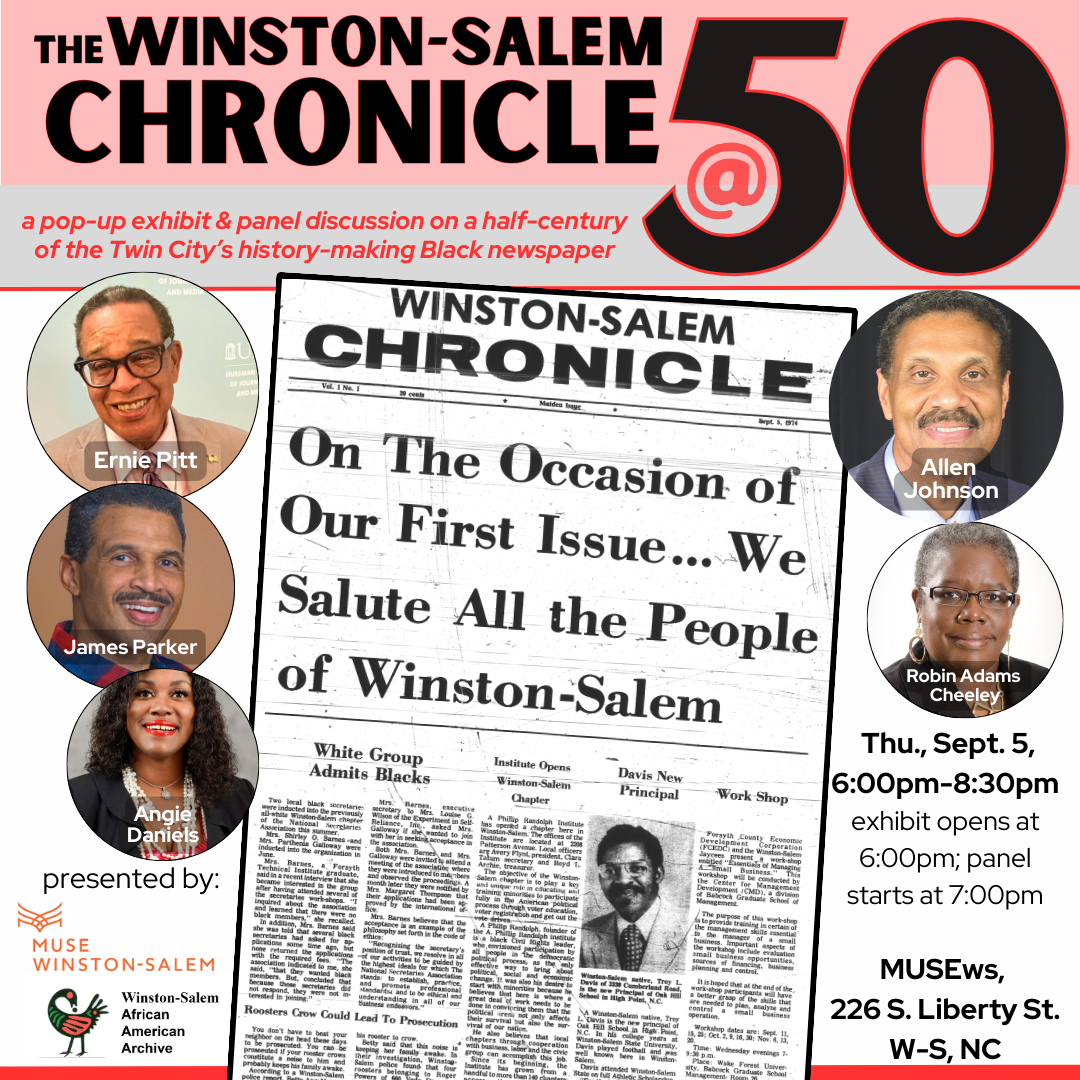 Winston-Salem Chronicle at 50 || MUSE Winston-Salem